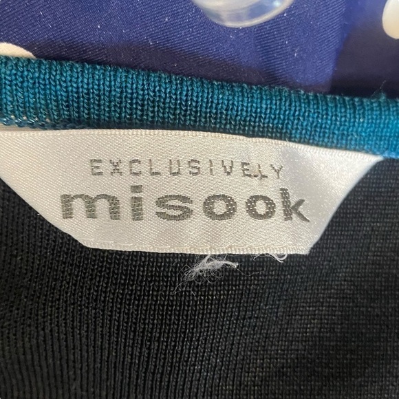 Mistook jersey knit tunic top black size M/L - Picture 4 of 5